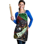 Penrith Panthers Rugby Apron Tribal Polynesian Power Art - Lightning Mascot