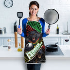 Penrith Panthers Rugby Apron Tribal Polynesian Power Art - Lightning Mascot