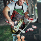 Penrith Panthers Rugby Apron Tribal Polynesian Power Art - Lightning Mascot