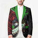 Penrith Panthers Rugby Blazer Tribal Polynesian Power Art - Lightning Mascot