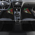 Penrith Panthers Rugby Car Mats Tribal Polynesian Power Art - Lightning Mascot