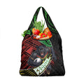 Penrith Panthers Rugby Grocery Bag Tribal Polynesian Power Art - Lightning Mascot