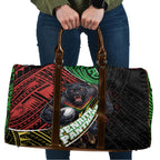 Penrith Panthers Rugby Travel Bag Tribal Polynesian Power Art - Lightning Mascot