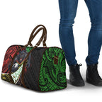 Penrith Panthers Rugby Travel Bag Tribal Polynesian Power Art - Lightning Mascot