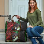 Penrith Panthers Rugby Travel Bag Tribal Polynesian Power Art - Lightning Mascot