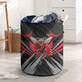 Essendon Bombers Australian Football Laundry Basket Fierce Mosquito Pilot Mascot - Bold Team Colors