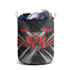 Essendon Bombers Australian Football Laundry Basket Fierce Mosquito Pilot Mascot - Bold Team Colors