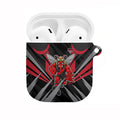 Essendon Bombers Australian Football AirPods Case Fierce Mosquito Pilot Mascot - Bold Team Colors