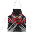 Essendon Bombers Australian Football Apron Fierce Mosquito Pilot Mascot - Bold Team Colors