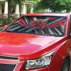 Essendon Bombers Australian Football Auto Sun Shade Fierce Mosquito Pilot Mascot - Bold Team Colors