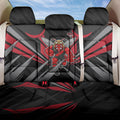Essendon Bombers Australian Football Back Car Seat Cover Fierce Mosquito Pilot Mascot - Bold Team Colors