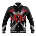 Essendon Bombers Australian Football Baseball Jacket Fierce Mosquito Pilot Mascot - Bold Team Colors