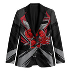 Essendon Bombers Australian Football Blazer Fierce Mosquito Pilot Mascot - Bold Team Colors