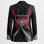 Essendon Bombers Australian Football Blazer Fierce Mosquito Pilot Mascot - Bold Team Colors