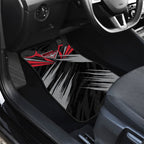 Essendon Bombers Australian Football Car Mats Fierce Mosquito Pilot Mascot - Bold Team Colors