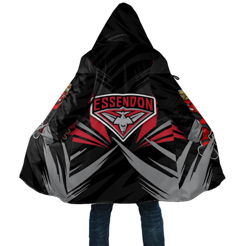 Essendon Bombers Australian Football Cloak Fierce Mosquito Pilot Mascot - Bold Team Colors
