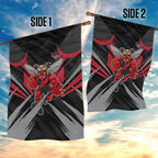 Essendon Bombers Australian Football Garden Flag Fierce Mosquito Pilot Mascot - Bold Team Colors