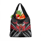 Essendon Bombers Australian Football Grocery Bag Fierce Mosquito Pilot Mascot - Bold Team Colors