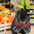 Essendon Bombers Australian Football Grocery Bag Fierce Mosquito Pilot Mascot - Bold Team Colors
