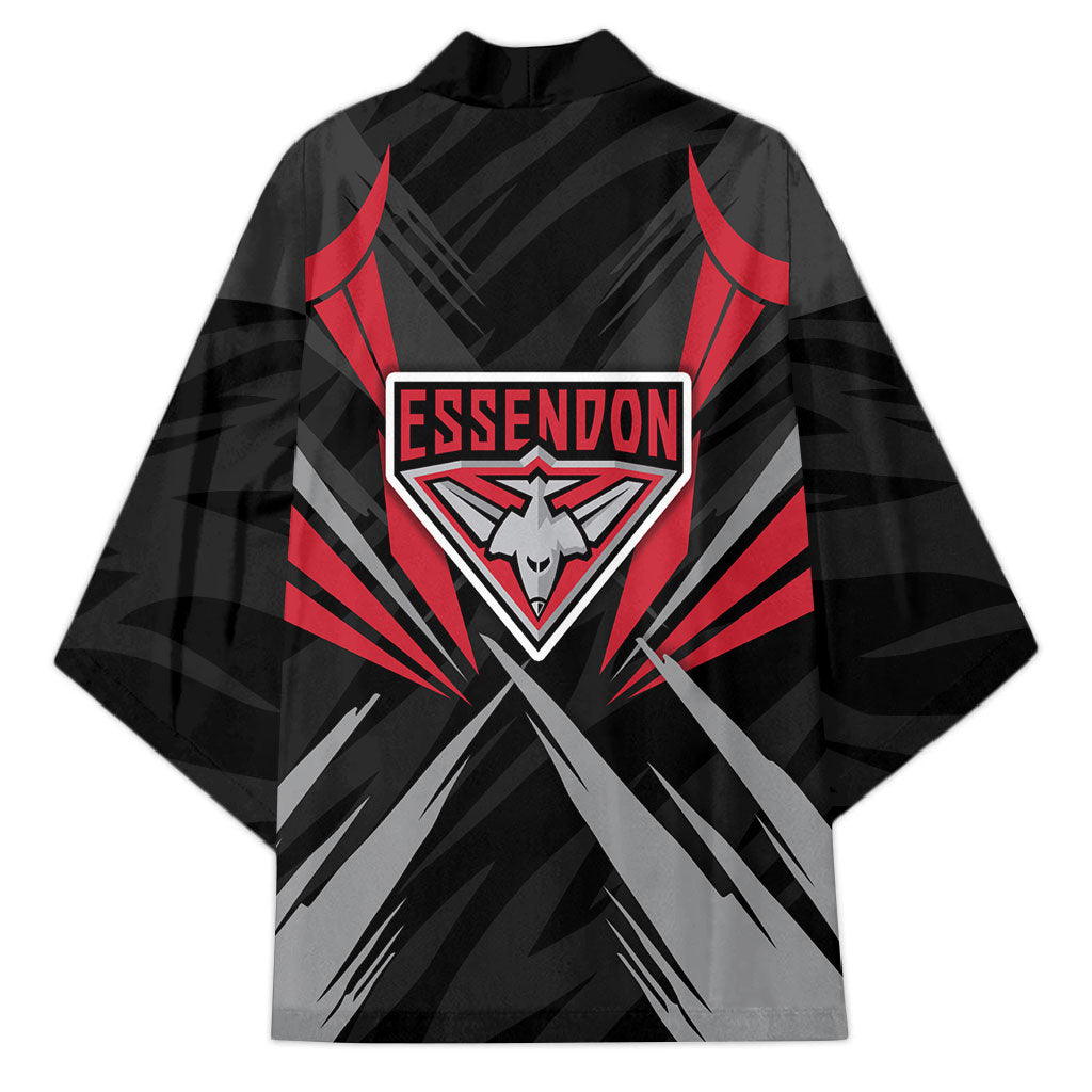 Essendon Bombers Australian Football Kimono Fierce Mosquito Pilot Mascot - Bold Team Colors
