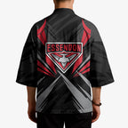 Essendon Bombers Australian Football Kimono Fierce Mosquito Pilot Mascot - Bold Team Colors