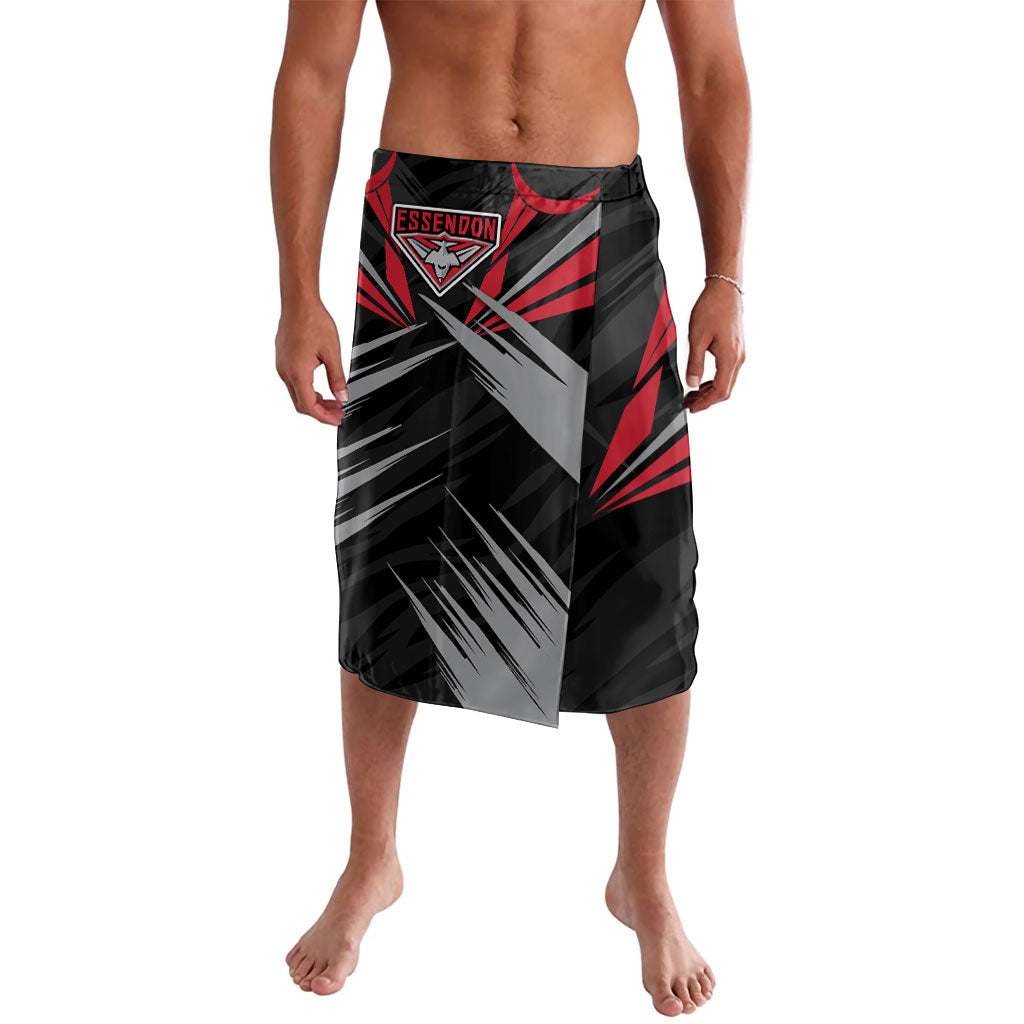 Essendon Bombers Australian Football Lavalava Fierce Mosquito Pilot Mascot - Bold Team Colors
