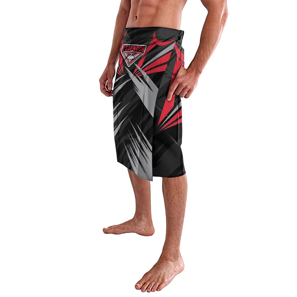 Essendon Bombers Australian Football Lavalava Fierce Mosquito Pilot Mascot - Bold Team Colors