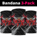 Essendon Bombers Australian Football Neck Gaiter Fierce Mosquito Pilot Mascot - Bold Team Colors