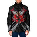 Essendon Bombers Australian Football Padded Jacket Fierce Mosquito Pilot Mascot - Bold Team Colors