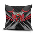 Essendon Bombers Australian Football Pillow Cover Fierce Mosquito Pilot Mascot - Bold Team Colors