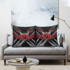 Essendon Bombers Australian Football Pillow Cover Fierce Mosquito Pilot Mascot - Bold Team Colors