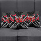 Essendon Bombers Australian Football Pillow Cover Fierce Mosquito Pilot Mascot - Bold Team Colors