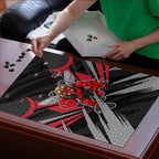 Essendon Bombers Australian Football Puzzle Fierce Mosquito Pilot Mascot - Bold Team Colors