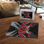 Essendon Bombers Australian Football Puzzle Fierce Mosquito Pilot Mascot - Bold Team Colors