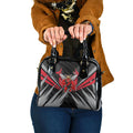 Essendon Bombers Australian Football Shoulder Handbag Fierce Mosquito Pilot Mascot - Bold Team Colors