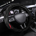 Essendon Bombers Australian Football Steering Wheel Cover Fierce Mosquito Pilot Mascot - Bold Team Colors