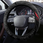 Essendon Bombers Australian Football Steering Wheel Cover Fierce Mosquito Pilot Mascot - Bold Team Colors