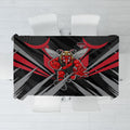 Essendon Bombers Australian Football Tablecloth Fierce Mosquito Pilot Mascot - Bold Team Colors