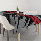 Essendon Bombers Australian Football Tablecloth Fierce Mosquito Pilot Mascot - Bold Team Colors