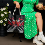 Essendon Bombers Australian Football Tote Bag Fierce Mosquito Pilot Mascot - Bold Team Colors