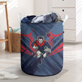 Melbourne Demons Australian Football Laundry Basket Fierce Devil Mascot - Bold Team Colors