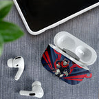 Melbourne Demons Australian Football AirPods Case Fierce Devil Mascot - Bold Team Colors