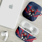 Melbourne Demons Australian Football AirPods Case Fierce Devil Mascot - Bold Team Colors