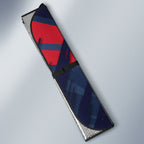 Melbourne Demons Australian Football Auto Sun Shade Fierce Devil Mascot - Bold Team Colors
