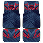 Melbourne Demons Australian Football Car Mats Fierce Devil Mascot - Bold Team Colors