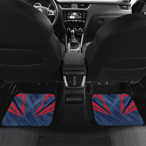 Melbourne Demons Australian Football Car Mats Fierce Devil Mascot - Bold Team Colors