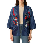 Melbourne Demons Australian Football Kimono Fierce Devil Mascot - Bold Team Colors