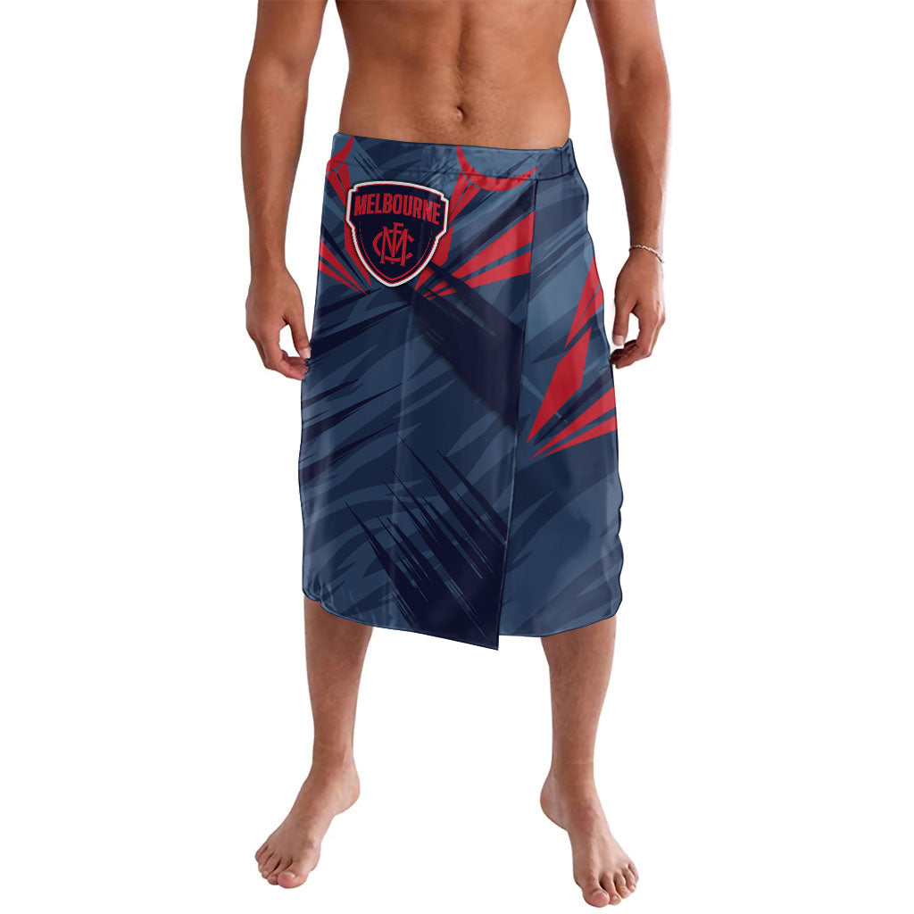 Melbourne Demons Australian Football Lavalava Fierce Devil Mascot - Bold Team Colors