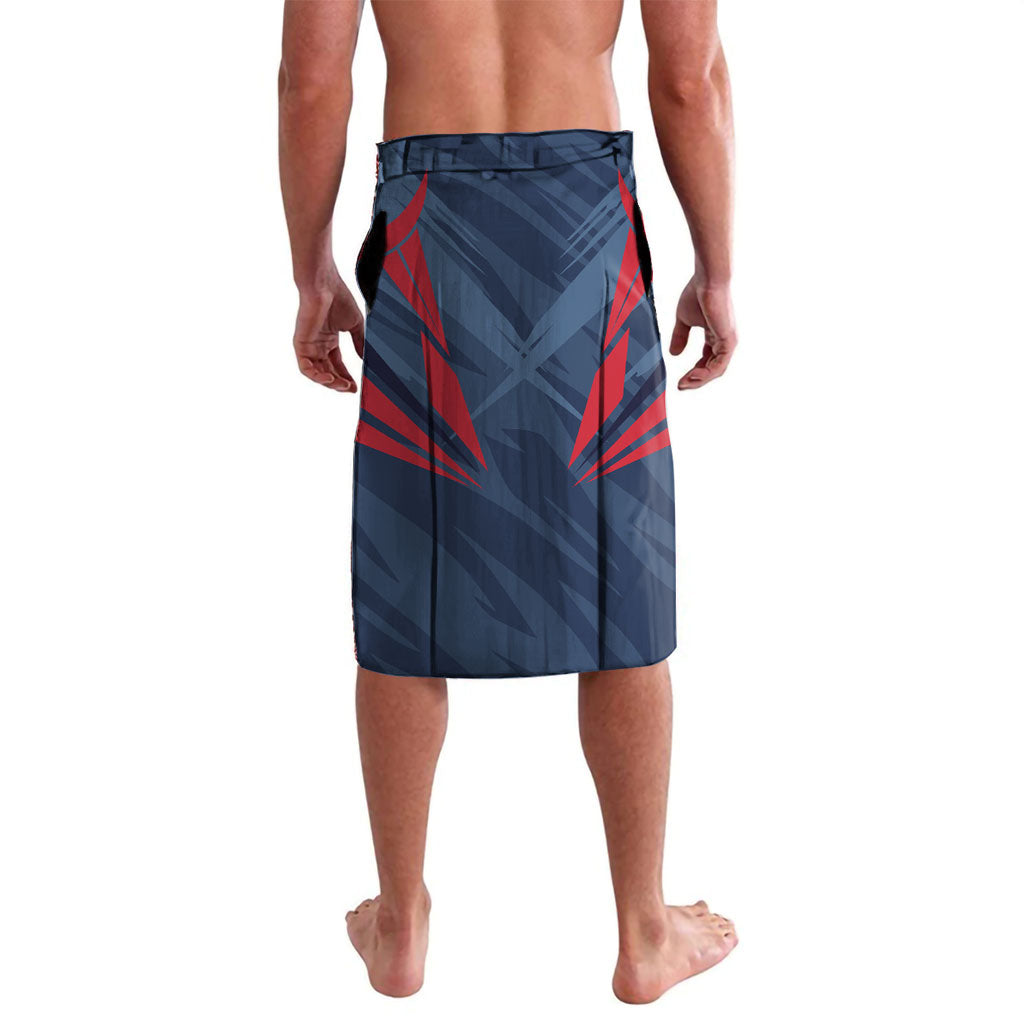 Melbourne Demons Australian Football Lavalava Fierce Devil Mascot - Bold Team Colors