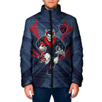 Melbourne Demons Australian Football Padded Jacket Fierce Devil Mascot - Bold Team Colors